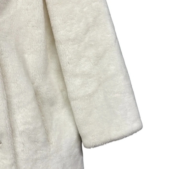 Vintage Off White Herman Kay Faux‎ Fur Jacket - Picture 4 of 11